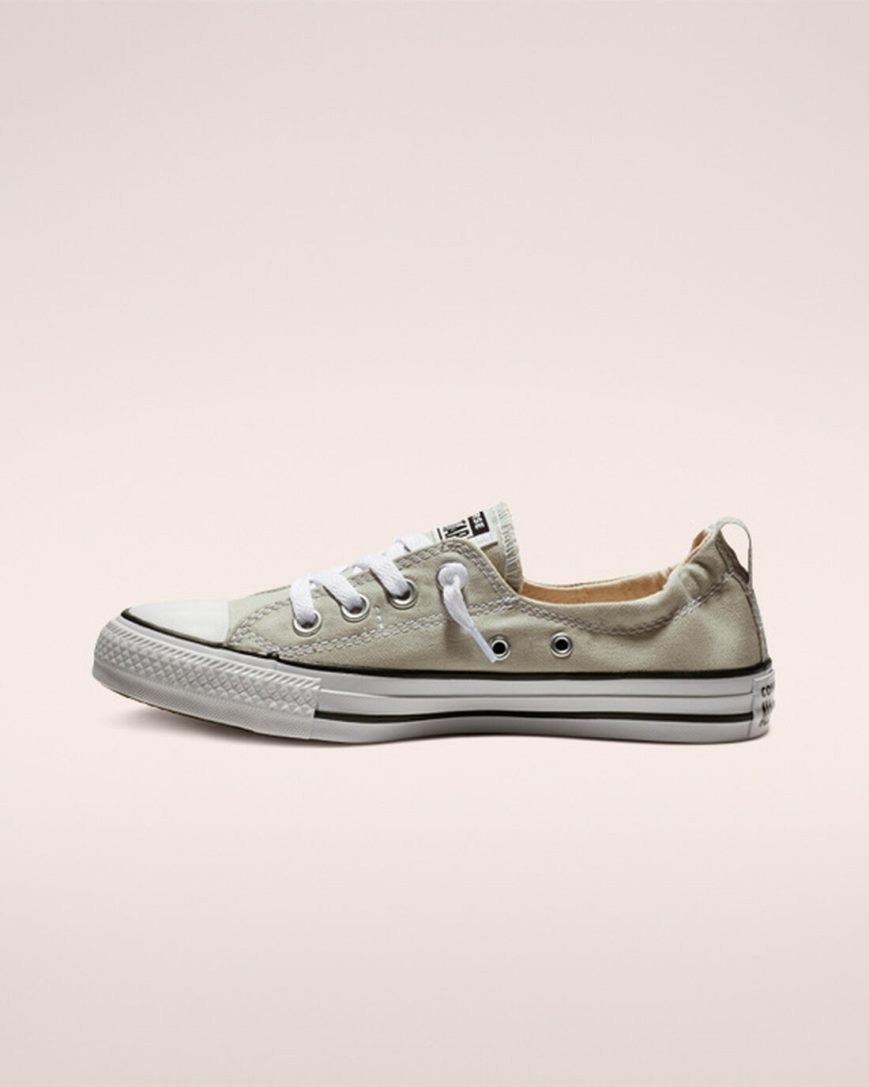 Women's Converse Chuck Taylor All Star Shoreline Slip On Shoes Grey | AU 0396EY